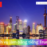 Dịch vụ làm bằng tiếng Trung