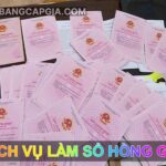 Làm sổ hồng giả