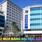 Mua bằng đại học Xây Dựng