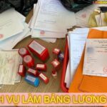 làm bảng lương giả