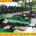 làm chứng chỉ quốc phòng