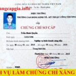 Làm chứng chỉ xăng dầu