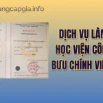 Làm Bằng Học Viện Công Nghệ Bưu Chính Viễn Thông