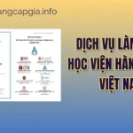 Làm bằng Học viện Hàng không Việt Nam