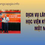 làm bằng Học viện Kỹ thuật Mật mã